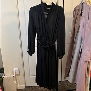 Elegant Black Women's Dress